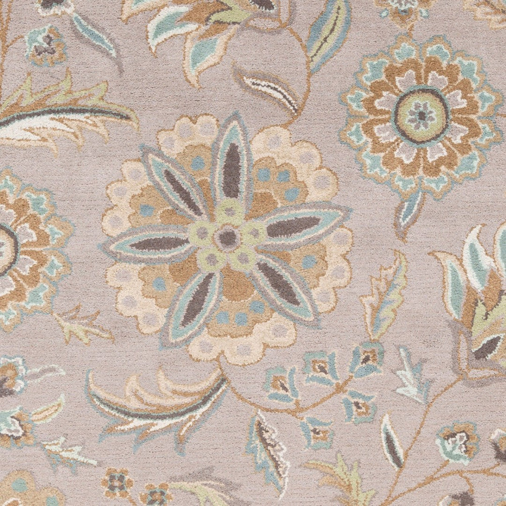 Surya Athena Hand Tufted Wool Area Rug Cottage Artisan Square for Bedroom Entryway ATH5127-4SQ
