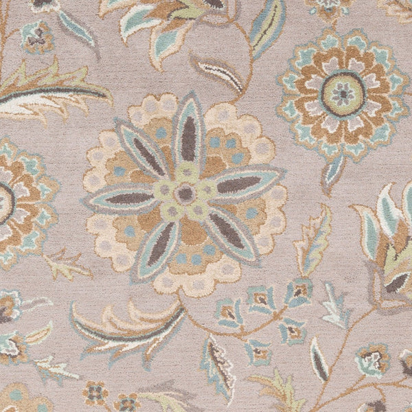 Surya Athena Hand Tufted Wool Area Rug Cottage Artisan Square for Bedroom Entryway ATH5127-4SQ