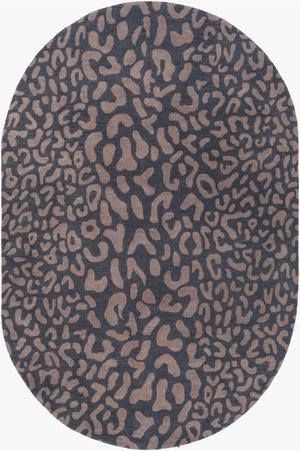 Surya Athena Hand-tufted Wool Area Rug with Heritage Pattern for Living Room Entryway 8' x 10' Oval ATH5134-810OV