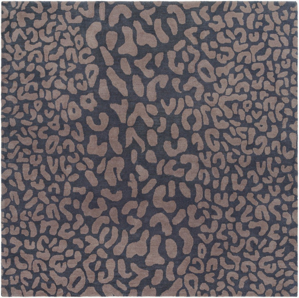 Surya Athena Hand-tufted Wool Area Rug with Heritage Pattern for Living Room Entryway 4' x 4' Square ATH5134-4SQ