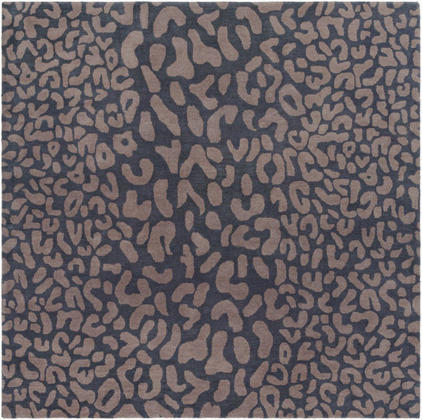 Surya Athena Hand-tufted Wool Area Rug with Heritage Pattern for Living Room Entryway 4' x 4' Square ATH5134-4SQ
