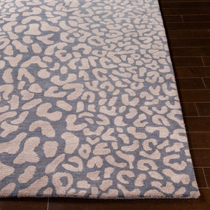 Surya Athena Hand-tufted Wool Area Rug with Heritage Pattern for Living Room Entryway 4' x 4' Square ATH5134-4SQ