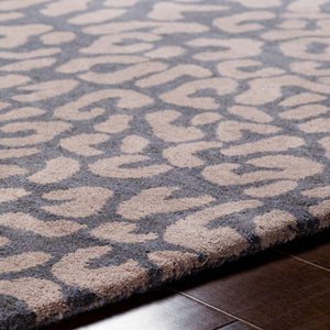 Surya Athena Hand-tufted Wool Area Rug with Heritage Pattern for Living Room Entryway 4' x 4' Square ATH5134-4SQ