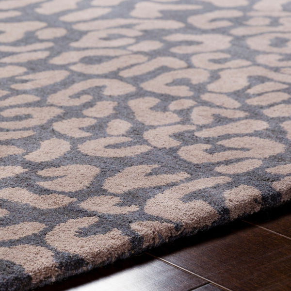 Surya Athena Hand-tufted Wool Area Rug with Heritage Pattern for Living Room Entryway 4' x 4' Square ATH5134-4SQ