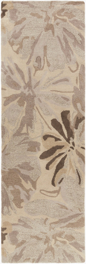 Livabliss Athena Hand Tufted Wool Area Rug Cottage Style Artisan Crafted for Living Rooms Light Gray, Med 2'6" x 8' ATH5135-268