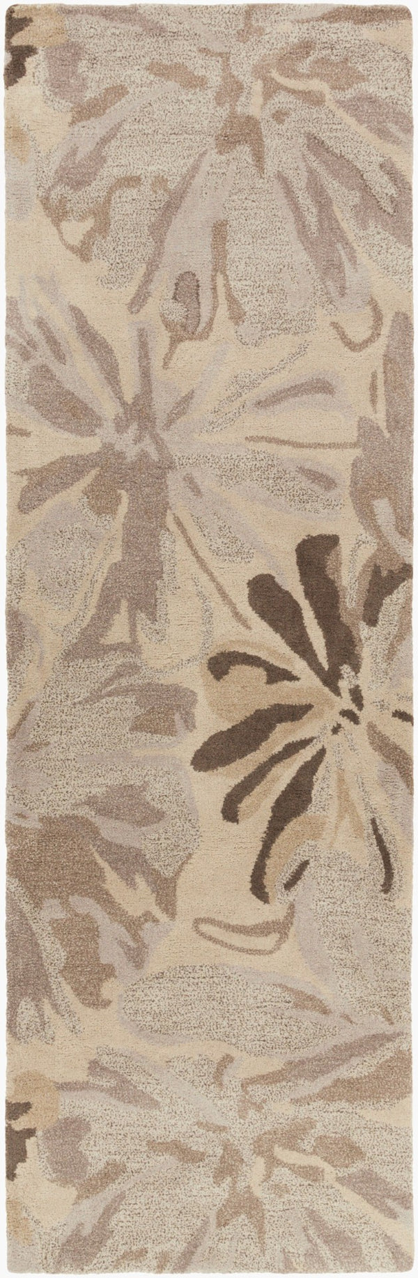 Livabliss Athena Hand Tufted Wool Area Rug Cottage Style Artisan Crafted for Living Rooms Light Gray, Med 2'6" x 8' ATH5135-268