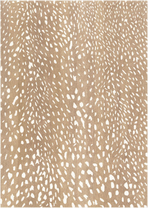 Livabliss Athena Hand Tufted Wool Area Rug Modern Artisan Weave for Living Room or Bedroom Light Brown, Ta 6' x 6' Square ATH5162-6SQ
