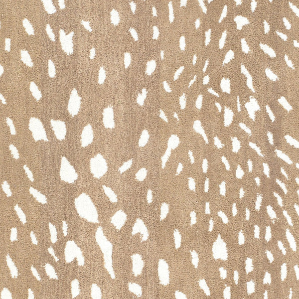 Livabliss Athena Hand Tufted Wool Area Rug Modern Artisan Weave for Living Room or Bedroom Light Brown, Ta 6' x 6' Square ATH5162-6SQ