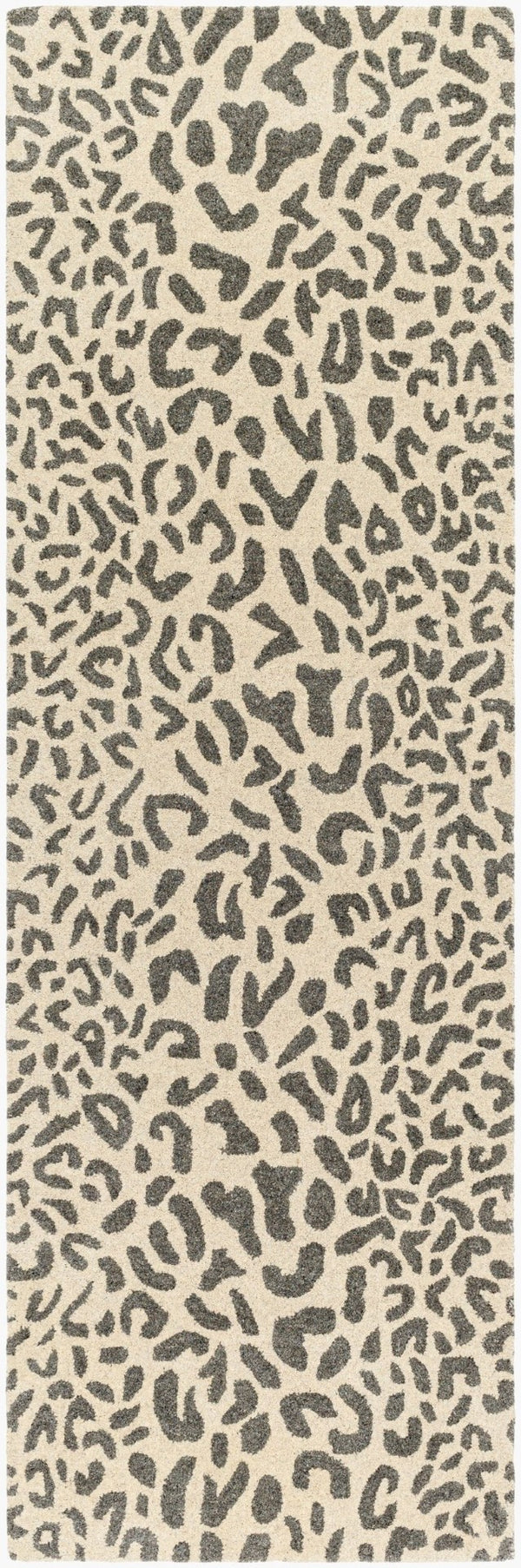 Livabliss Athena Hand Tufted Wool Area Rug Artisan Crafted Modern Living Room Floor Accent Light Gray, Cha 2'6" x 8' ATH5168-268