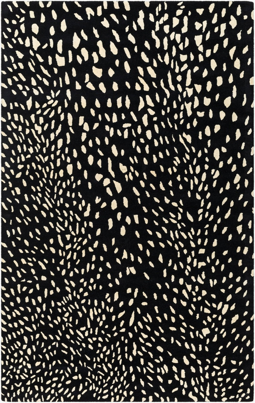 Livabliss Athena Hand-tufted Wool Area Rug Modern Geometric Design for Living or Dining Rooms Black, Cream 10' x 14' ATH5172-1014