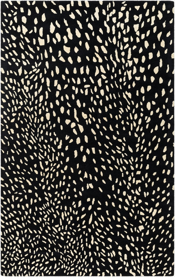 Livabliss Athena Hand-tufted Wool Area Rug Modern Geometric Design for Living or Dining Rooms Black, Cream 10' x 14' ATH5172-1014