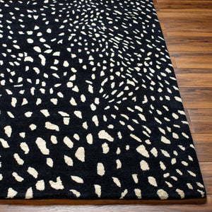 Livabliss Athena Hand-tufted Wool Area Rug Modern Geometric Design for Living or Dining Rooms Black, Cream 10' x 14' ATH5172-1014