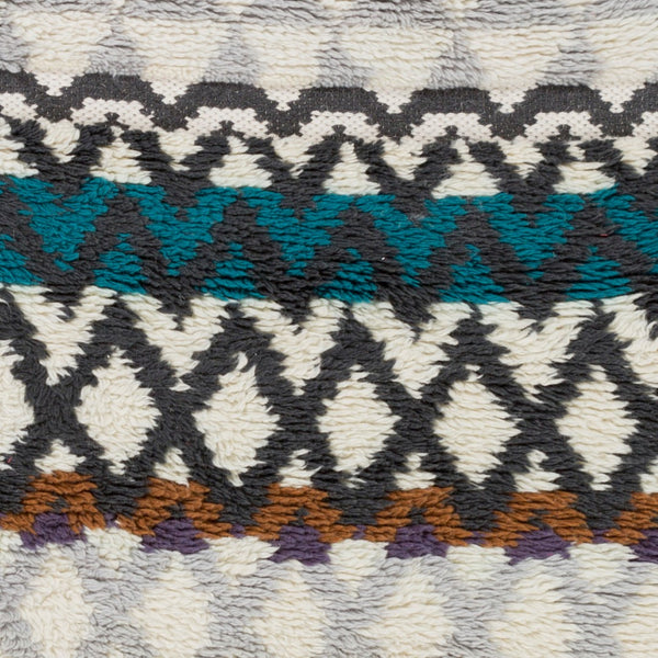 Surya Atticus Handmade 2' X 3' Rug - Durable Nz Wool, Plush Pile, Modern Decor With One Year Warranty Black Nz Wool Ati1000-23