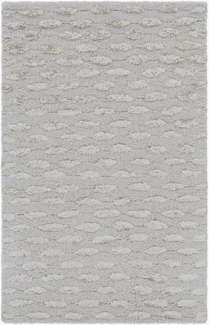 Surya Atlantis 2' X 3' Handmade Area Rug - Luxurious Viscose & Wool Blend, Durable, Modern Design For Home Slate Viscose,Wool Atl6001-23