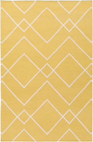 Surya Atrium 2'6" X 8' Handmade Cotton Rug - Modern Decor, Durable, No Pile, Spot Clean, One Year Warranty Tan Cotton Atm3032-23