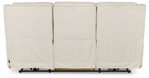 Hooker Furniture Nelson Zero Gravity Power Sofa With Usb‑C Charging, Adjustable Headrest & Lumbar, Wayfarer Frost Upholstery SS836-PHZL3-402