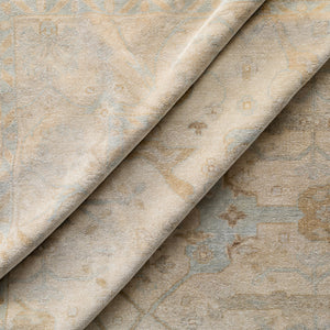 Antique ATQ-1000 8' x 11' Handmade Rug ATQ1000-811  Light Sage, Ivory, Tan, Charcoal Surya