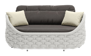 Coral Reef Loveseat Gray 704026 Zuo Modern