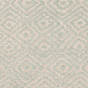 Surya Atlas Ats-1001 2' X 3' Handcrafted Wool Rug - Durable, Stylish, Perfect For Home Décor & Comfort Seafoam Wool Ats1007-3353