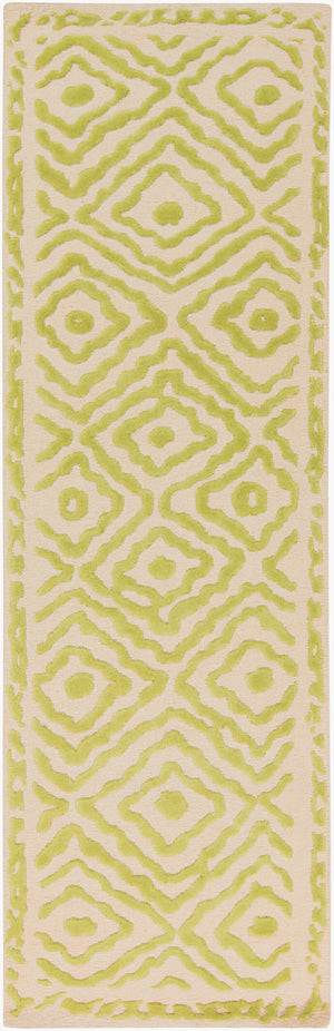 Surya Atlas Ats-1001 2' X 3' Handcrafted Wool Rug - Durable, Stylish, Perfect For Home Décor & Comfort Mustard Wool Ats1008-268