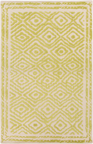 Surya Atlas Ats-1001 2' X 3' Handcrafted Wool Rug - Durable, Stylish, Perfect For Home Décor & Comfort Mustard Wool Ats1008-23