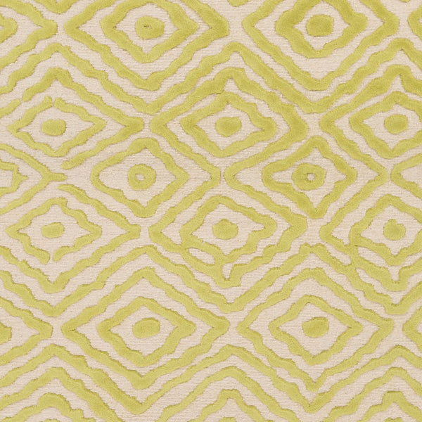 Surya Atlas Ats-1001 2' X 3' Handcrafted Wool Rug - Durable, Stylish, Perfect For Home Décor & Comfort Mustard Wool Ats1008-23