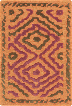 Surya Atlas Ats-1001 2' X 3' Handcrafted Wool Rug - Durable, Stylish, Perfect For Home Décor & Comfort Camel Wool Ats1014-23