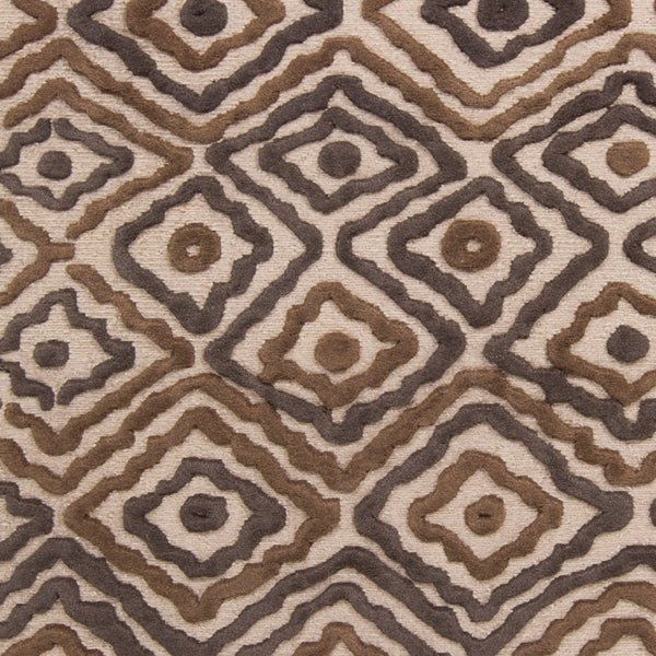 Surya Atlas Ats-1001 2' X 3' Handcrafted Wool Rug - Durable, Stylish, Perfect For Home Décor & Comfort Charcoal Wool Ats1016-268