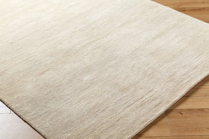 Surya Astana Handmade Wool Rug 2' X 3' - Rustic Charm For Farmhouse Décor, Soft & Durable, Easy Care! Beige Wool Att2300-23