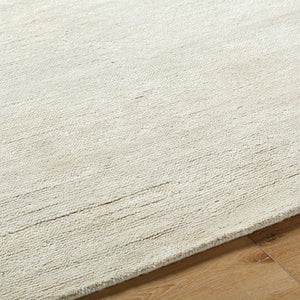 Surya Astana Handmade Wool Rug 2' X 3' - Rustic Charm For Farmhouse Décor, Soft & Durable, Easy Care! Beige Wool Att2300-23