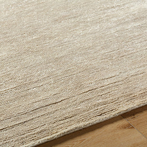 Surya Astana Handmade Wool Rug 2' X 3' - Rustic Charm For Farmhouse Décor, Soft & Durable, Easy Care! Beige Wool Att2301-23