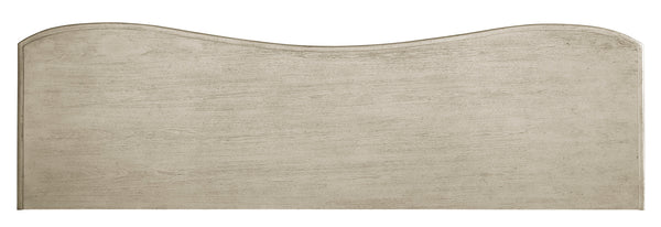 A.R.T. Furniture Starlite Dresser - Glamorous Nine-drawer Storage With Peri Finish & Champagne Hardware Elegance Silver, Silver Parawood Solids,Primavera Veneer,Metal 406130-2227