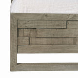 Bernhardt Shaw Wooden King Panel Bed K1316