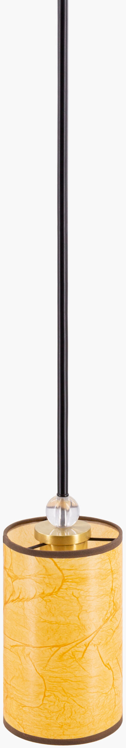 Surya Aubrielle Pendant Lighting - Elegant 10" Paper & Metal Design To Illuminate Your Home Decor Effortlessly Fixture, Camel Paper,Iron Aui-001