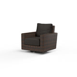 Montecito Swivel Rocker Club Chair in Spectrum Carbon w/ Self Welt SW2501-21SR-48085 Sunset West