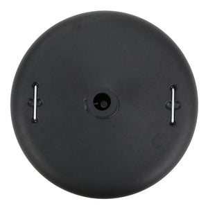 English Elm Wheelie Concrete Outdoor Umbrella Base with Locking Casters for Patio Stability Black 60454.00