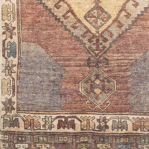 Livabliss Antiquity Flatweave Runner Rug Chenille Polyester Traditional Pattern for Hallways Dark Brown, Cam 2'7" x 7'3" AUY2303-2773