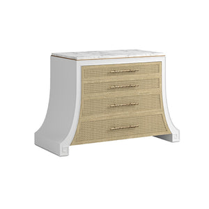 A.R.T. Furniture Eave Accent Chest – Elegant Coastal-Inspired Storage Solution for Modern Farmhouse Interiors White 436397-1866