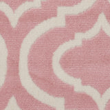 Nourison Jubilant JUB19 Machine Made Power-loomed Borderless Design Indoor Only Contemporary  Rug Pink, Pink 100% Polypropylene 99446479914