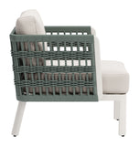 Bridgehampton Armchair White 704044 Zuo Modern