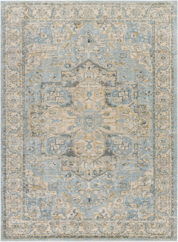 Livabliss Avellino High Pile Turkish Machine Woven Polypropylene Plush Living Room Area Rug Light Beige, Li 9'2" x 12' AVL2300-9212
