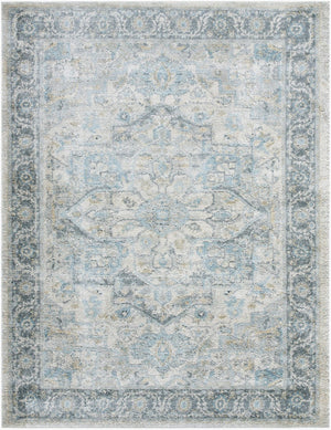 Livabliss Avellino Turkish Machine Woven High Pile Area Rug for Living Room or Dining Space Light Beige, Li 9'2" x 12' AVL2301-9212