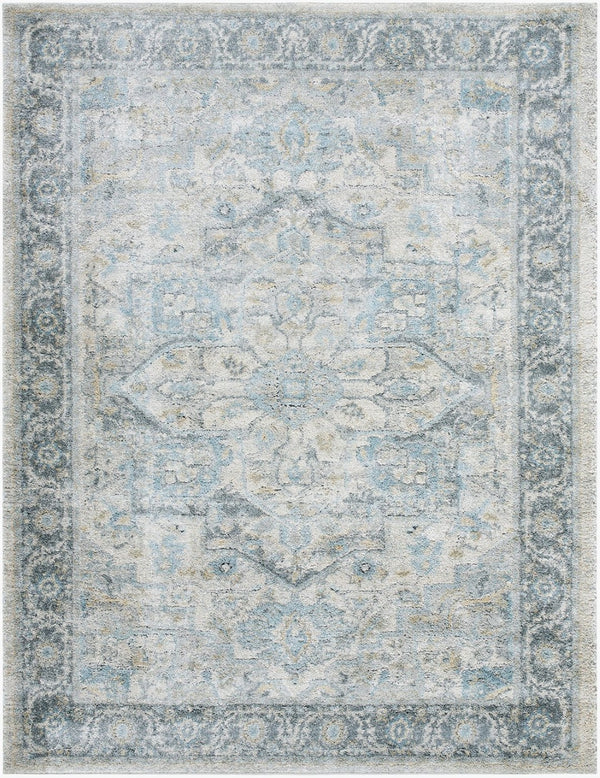 Livabliss Avellino Turkish Machine Woven High Pile Area Rug for Living Room or Dining Space Light Beige, Li 9'2" x 12' AVL2301-9212
