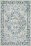 Avellino AVL-2301 9'2" x 12' Machine Woven Rug AVL2301-9212  Light Beige, Light Gray, Gray, Pale Blue, Deep Teal, Denim Surya