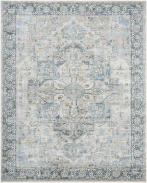Livabliss Avellino Turkish Machine Woven High Pile Area Rug for Living Room or Dining Space Light Beige, Li 7'10" x 10' AVL2301-71010