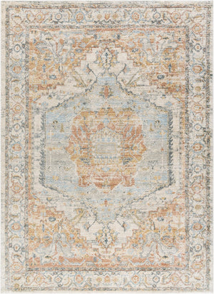 Livabliss Avellino High Pile Plush Area Rug Turkish Woven Polypropylene Blend Living Room Light Beige, Li 6'7" x 9'2" AVL2302-6792