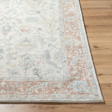 Avellino AVL-2304 9'2" x 12' Machine Woven Rug AVL2304-9212  Light Beige, Light Gray, Rose, Tan, Gray, Deep Teal Surya