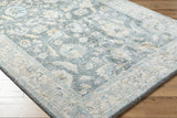 Avellino AVL-2305 9'2" x 12' Machine Woven Rug AVL2305-9212  Light Beige, Gray, Light Gray, Pale Blue, Tan, Deep Teal Surya