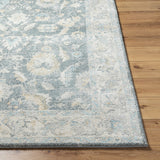 Avellino AVL-2305 9'2" x 12' Machine Woven Rug AVL2305-9212  Light Beige, Gray, Light Gray, Pale Blue, Tan, Deep Teal Surya