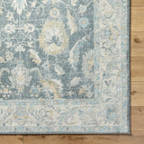 Avellino AVL-2305 9'2" x 12' Machine Woven Rug AVL2305-9212  Light Beige, Gray, Light Gray, Pale Blue, Tan, Deep Teal Surya